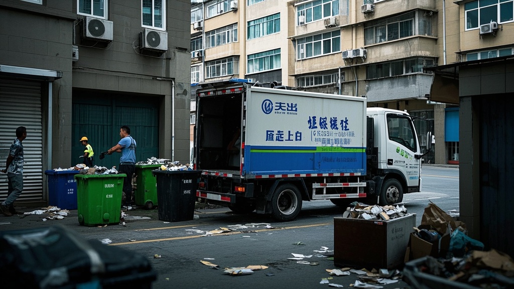 重庆上门清运垃圾找美城迅洁？真实体验告诉你值不值(图1)