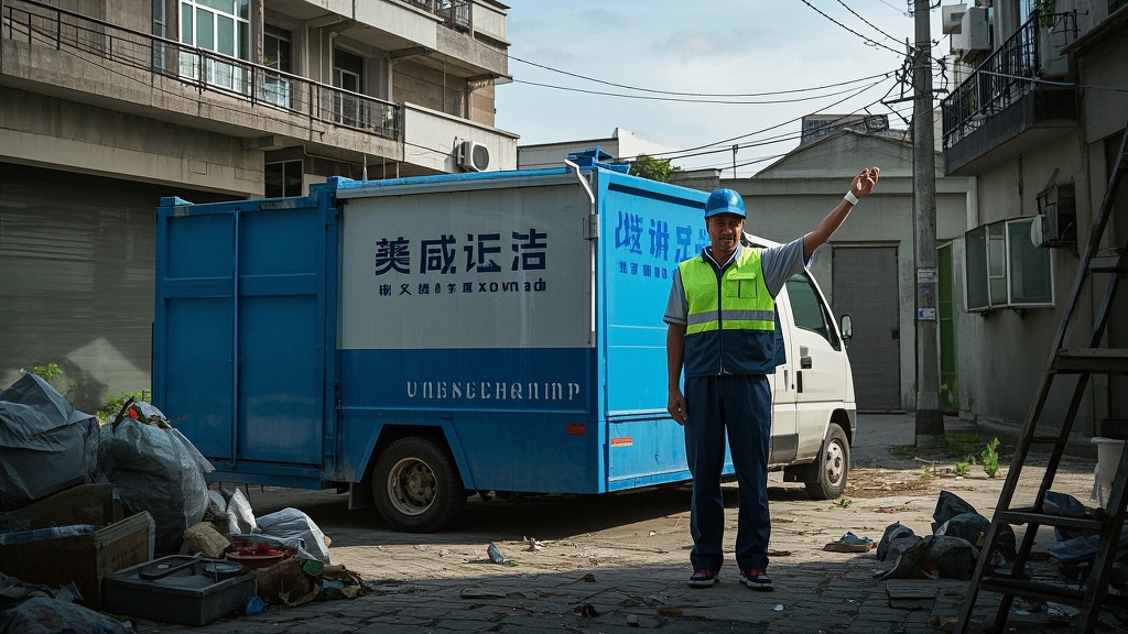 垃圾清运不用自己搬！重庆美城迅洁上门服务，值不值得选？(图1)