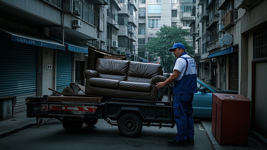 重庆沙发清运找上门！旧家具处理不用愁，全程无忧(图1)