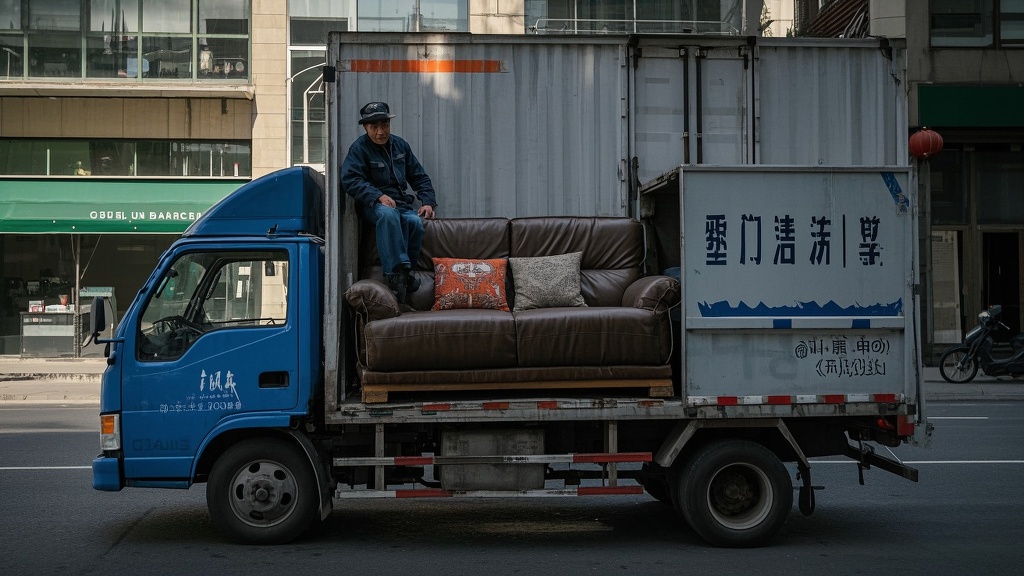 重庆上门清运沙发：一个电话，旧沙发轻松拉走，省心到家(图1)