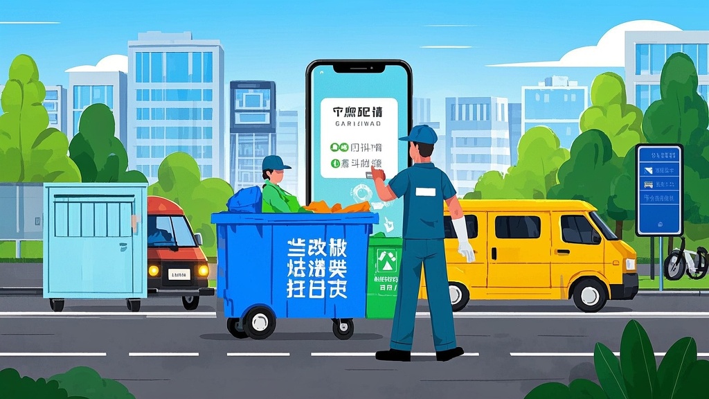 高效便捷！美城迅洁上门收垃圾，一键预约，即刻响应(图1)