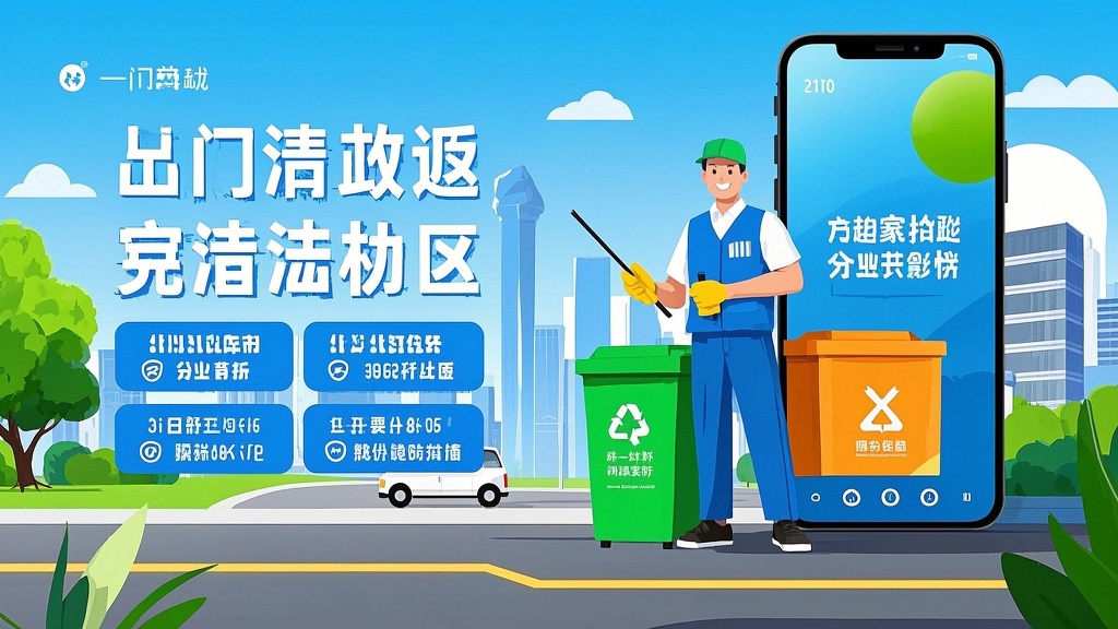 美城迅洁上门垃圾清运：您的贴心“垃圾管家(图1)