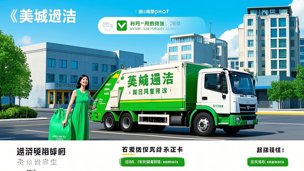 扔”垃圾也能很优雅！美城迅洁上门清运服务(图1)