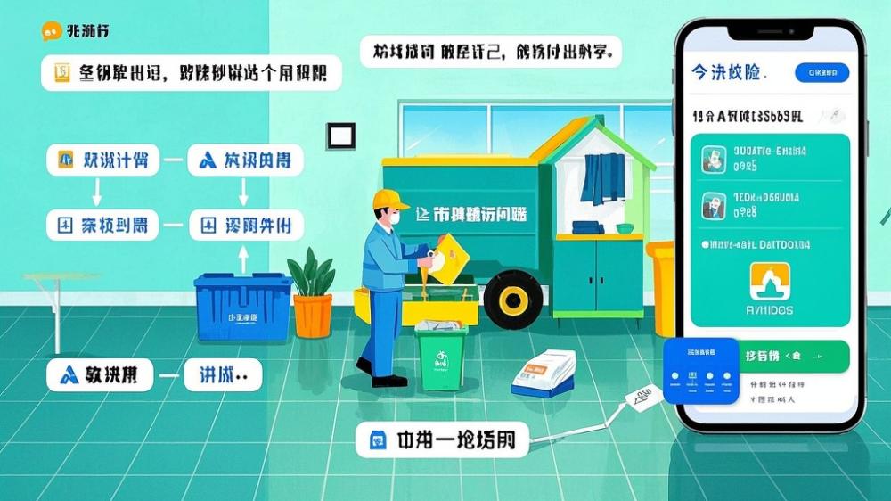 垃圾不用下楼！上门清运服务来了，一键预约超方便